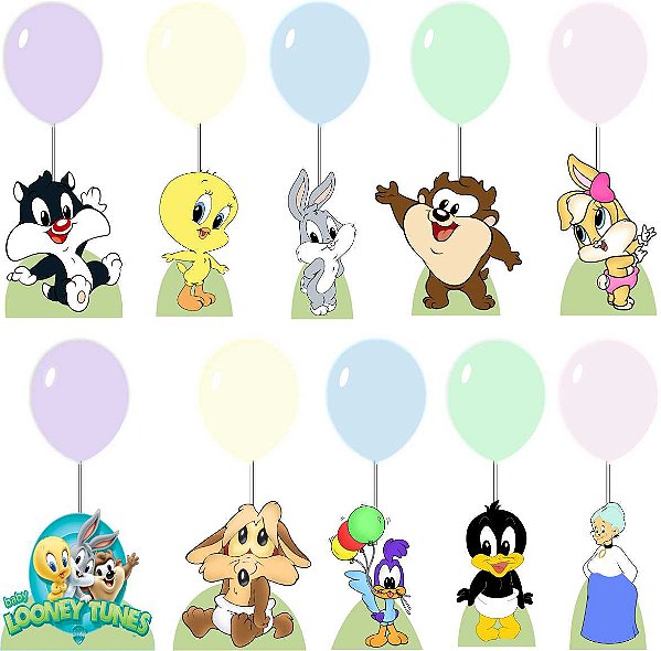 Looney Tunes Baby Centro de Mesa