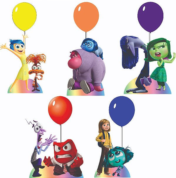 Divertidamente Centro de Mesa