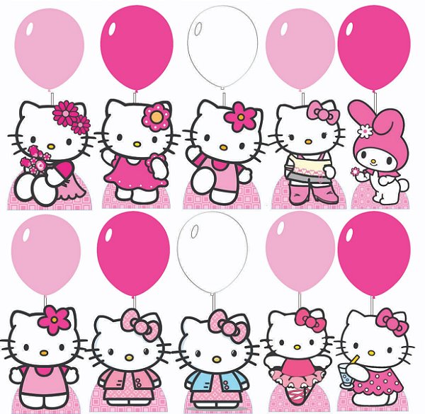 Hello Kitty Centro de Mesa