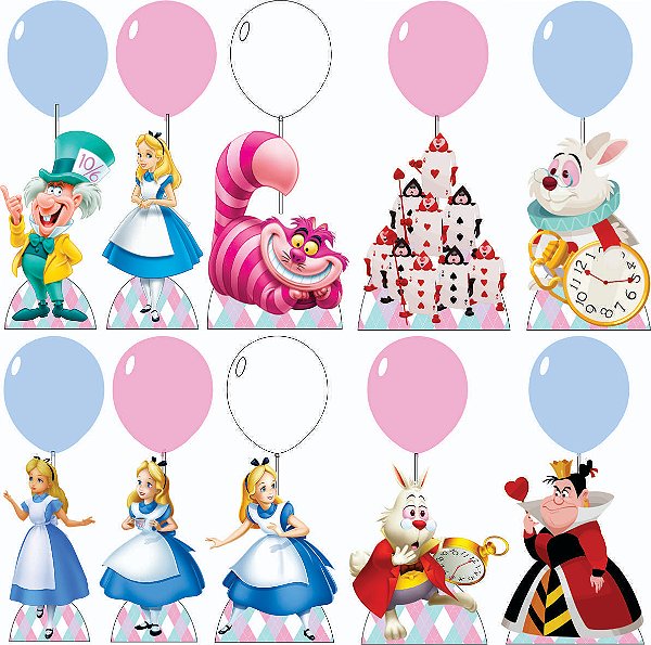 Alice Centro de Mesa