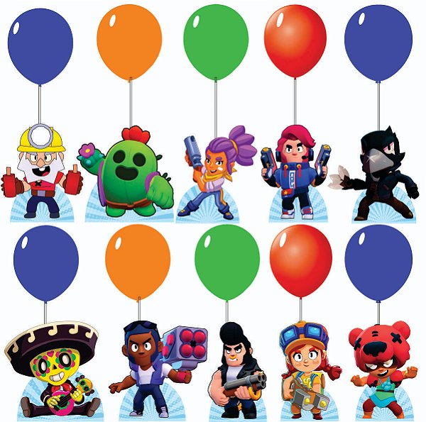 Brawl Stars Centro de Mesa