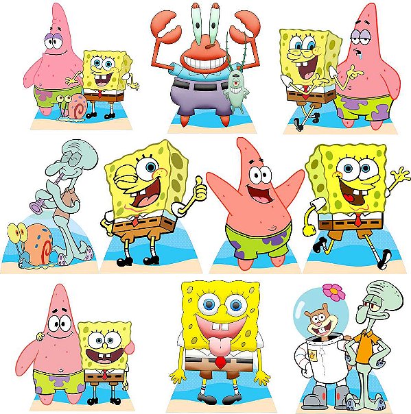 Bob Esponja Displays