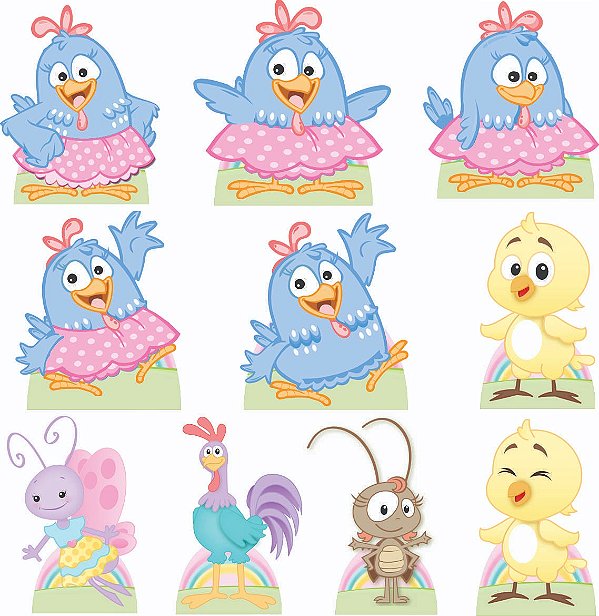 Galinha Pintadinha Candy Displays