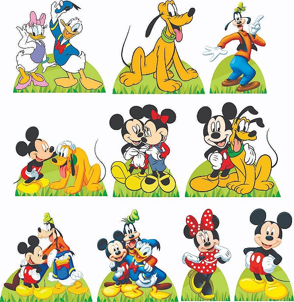 Turma do Mickey Displays