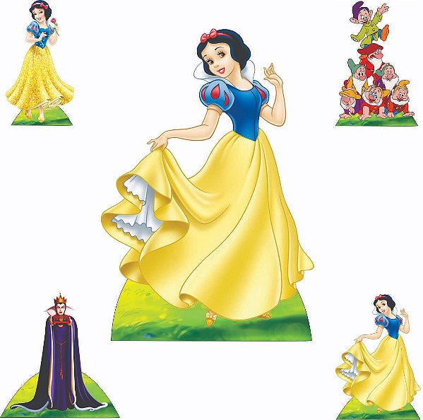 Branca de Neve Kit 1 Display de Chão e 4 Displays de Mesa