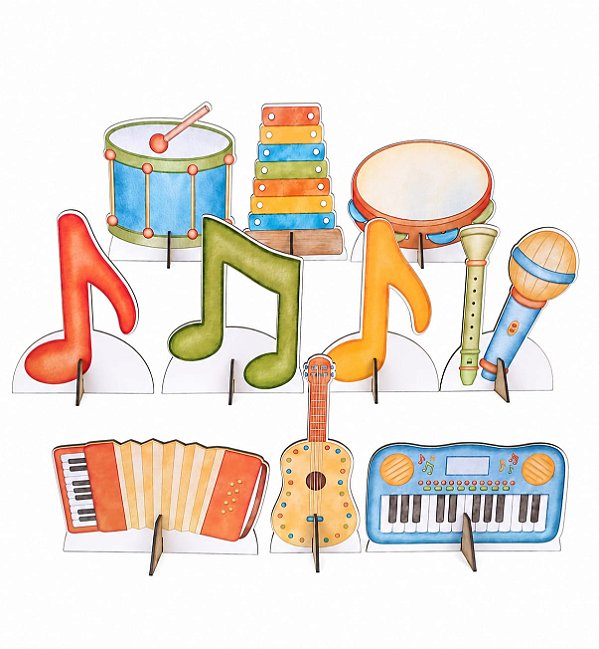 Instrumentos Musicais Displays