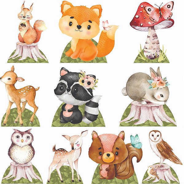 Bosque Encantado Displays