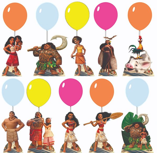 Moana Centro de Mesa