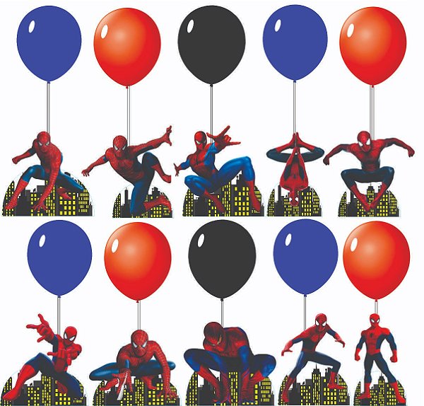 Homem Aranha Centro de Mesa