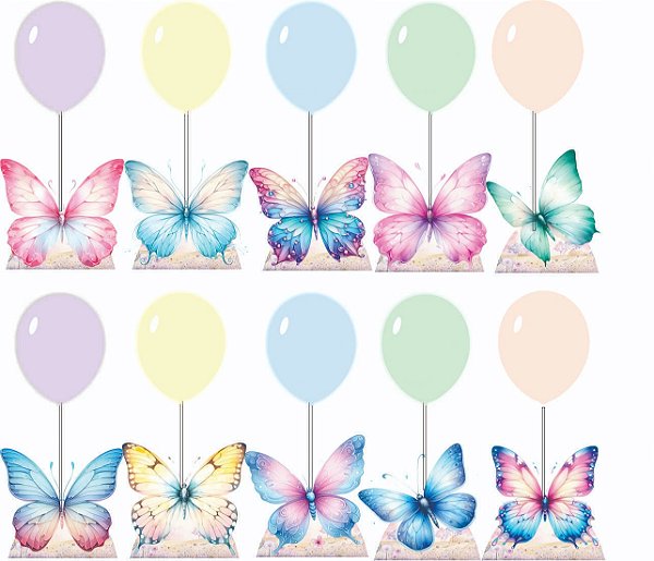 Borboletas Centro de Mesa