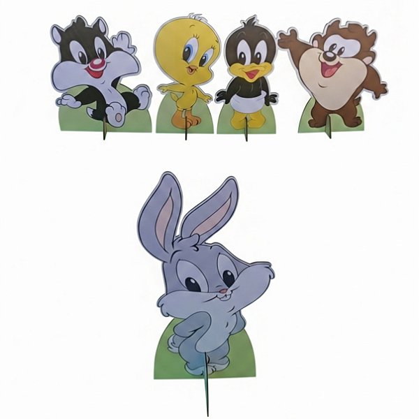 Looney Tunes 1 Display de Chão e 4 de Mesa