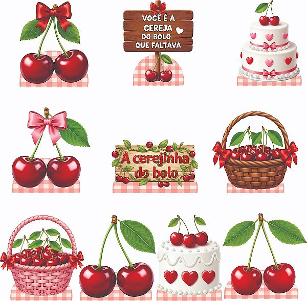 Cerejinha do Bolo Displays