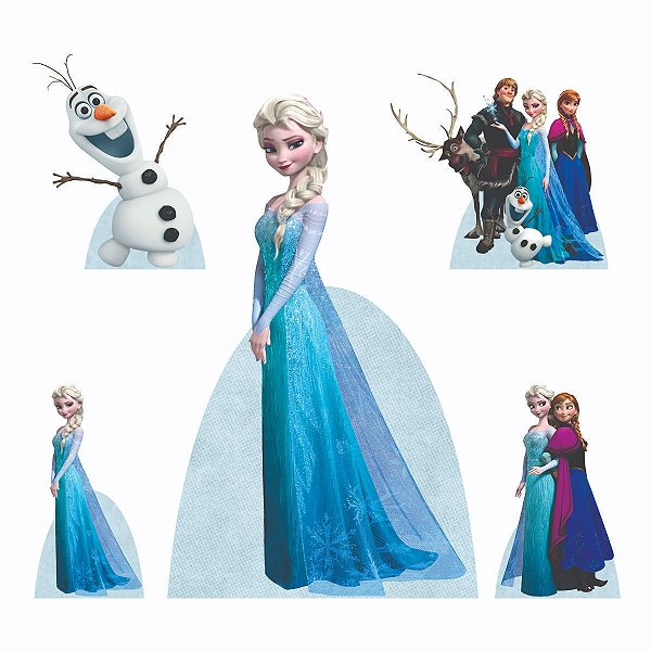 Frozen 1 Display de Chão 4 Displays de Mesa