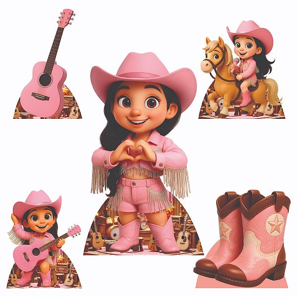 Boiadeirinha 1 Display de Chão e 4 de Mesa