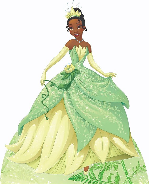 Princesa Tiana e o Sapo 1 Display de Chão e 4 de Mesa