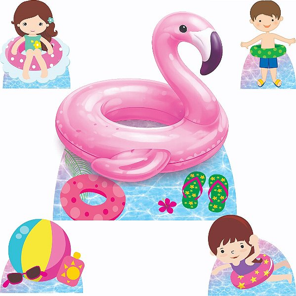 Pool Party 1 Display de Chão e 4 de Mesa