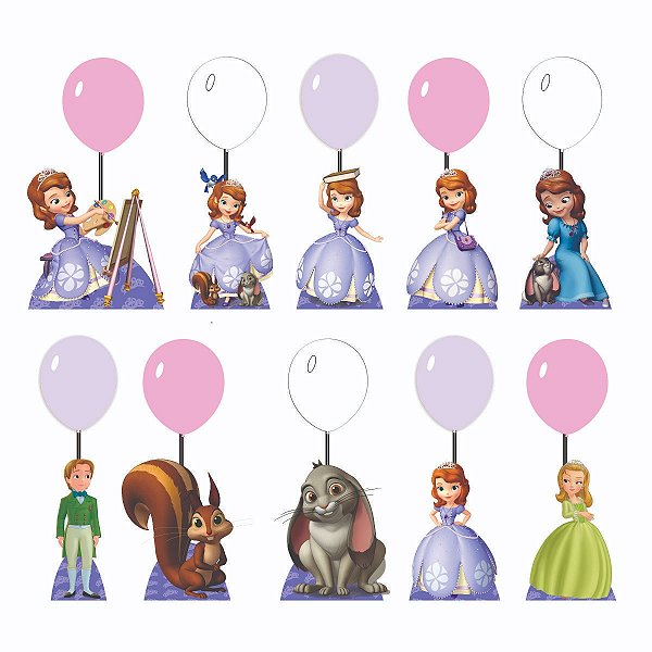 Princesinha Sofia Centro de Mesa