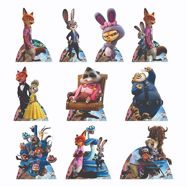 Zootopia Displays