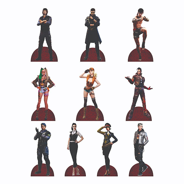 Free Fire Displays