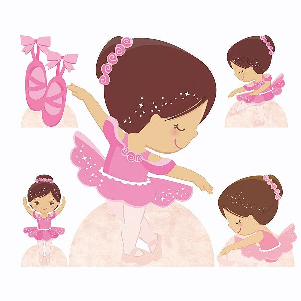 Bailarina Kit 1 Display de Chão e 4 de Mesa