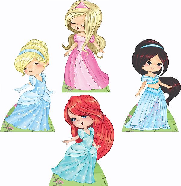 Princesas Cut 4 Displays