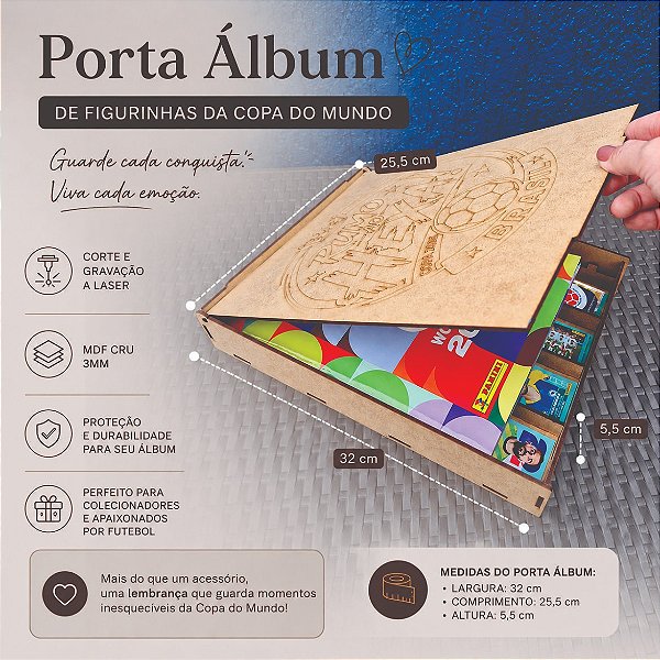 Porta Álbum De Figurinha