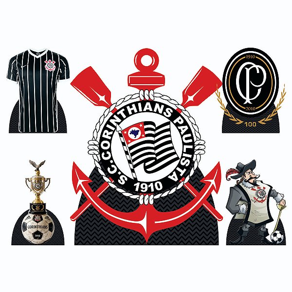 Corinthians 1 Display de Chão e 4 de Mesa