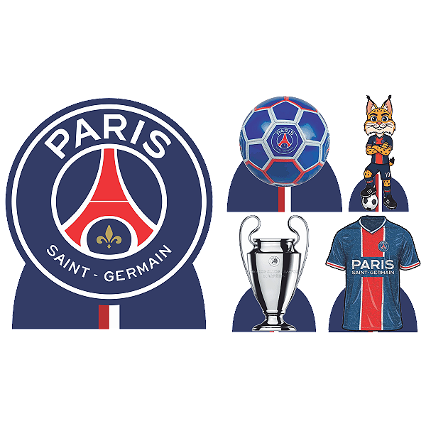 Paris Saint Germain 1 Display de Chão e 4 de Mesa