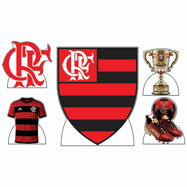 Flamengo 1 Display de Chão e 4 de Mesa