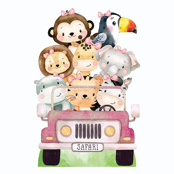 Safari Feminino Displays de Chão