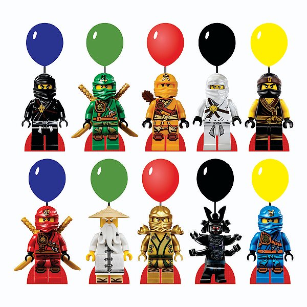 NinjaGo Cnetro de Mesa