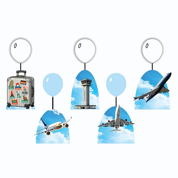 Avião Centro de Mesa