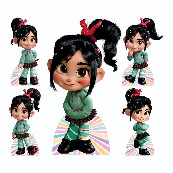 Vanellope 1 Display de Chão e 4 de Mesa