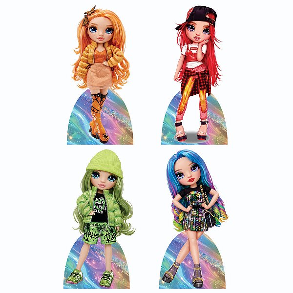 Rainbow High 4 Displays 25cm