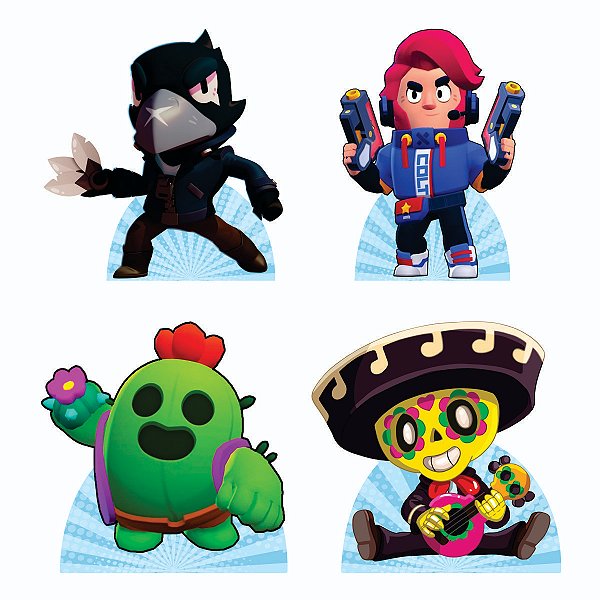 Brawl Stars 4 Displays 25cm
