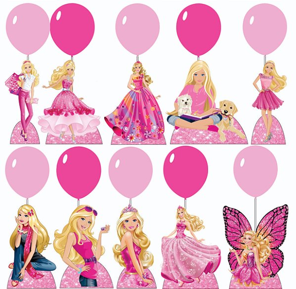 Barbie Centro de Mesa
