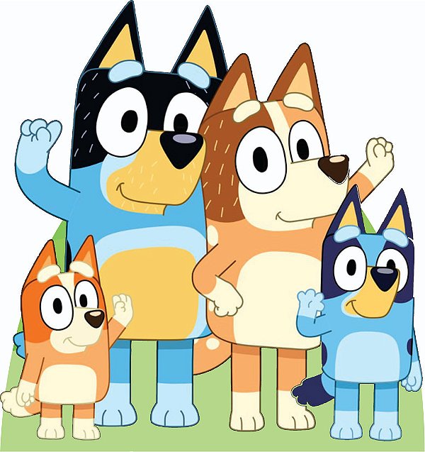 Bluey e Bingo Displays de Chão