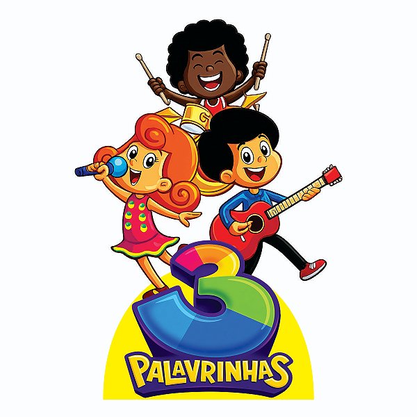 3 Palavrinhas Displays de Chão