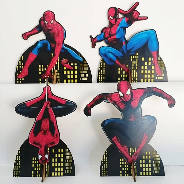 Homem Aranha 4 Displays 25cm