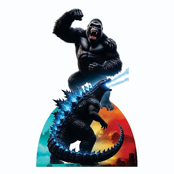 GodZilla X King Kong Displays de Chão