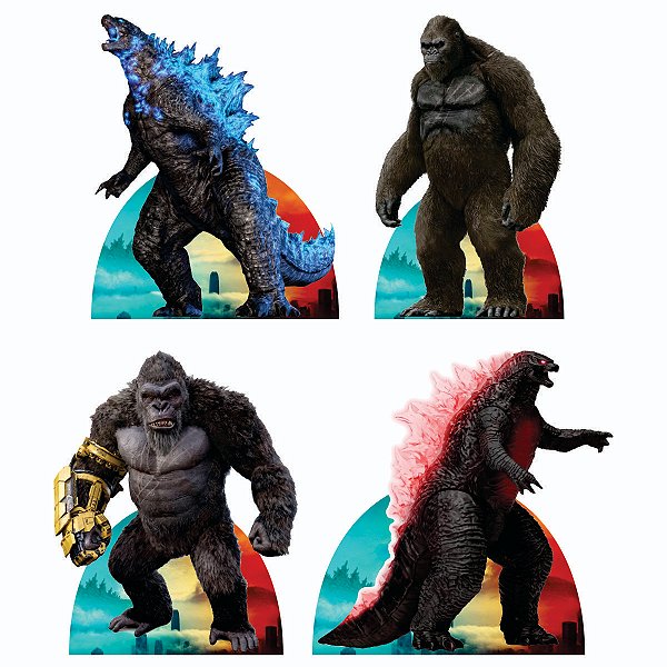 GodZilla X King Kong 4 Displays 25cm
