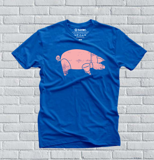 Camiseta Pink Pig – Pink Floyd