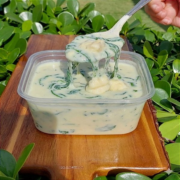 Molho de Espinafre e Gorgonzola Artesanal