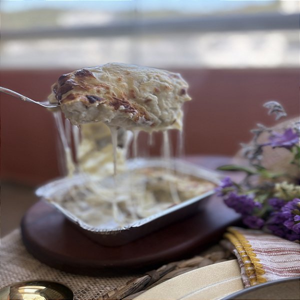 Lasanha de Filé Mignon ao Molho Quatro Queijos