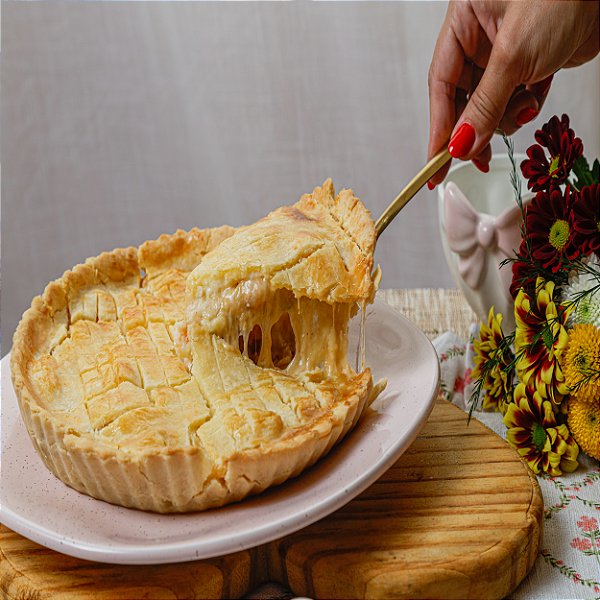 Empadão de Camarão com Catupiry