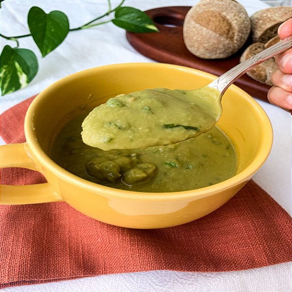 Creme de Ervilha Vegetariano