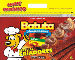 Bifinho Batuta 500g- Sabor carne