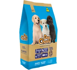 Ração DogChoni Filhotes Sabor Carne e arroz 10,1kg