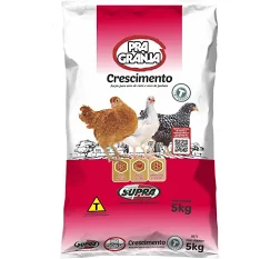 Ração Pra Granja Crescimento 5kg Supra