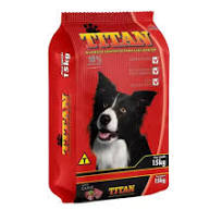 Ração Titan Adulto Sabor Carne 15kg